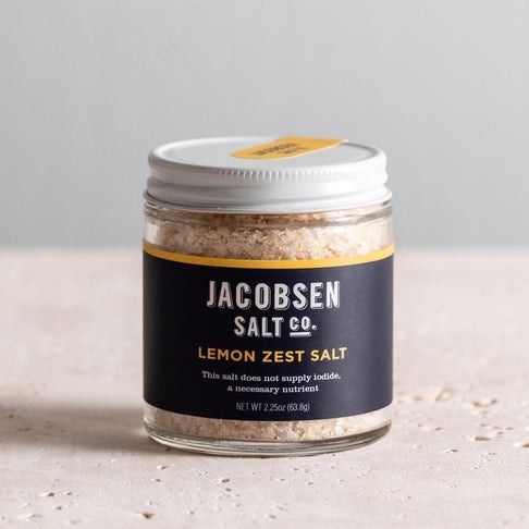 Jacobsen Salt Co. Infused Lemon Zest Salt