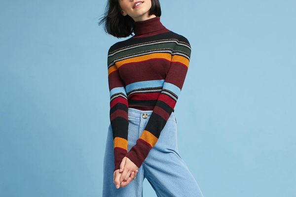 Levi’s Shimmerstripe Turtleneck