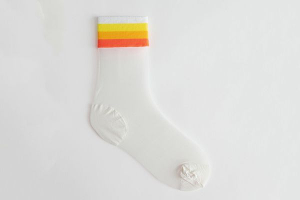 & Other Stories Sheer Varsity Ankle Socks