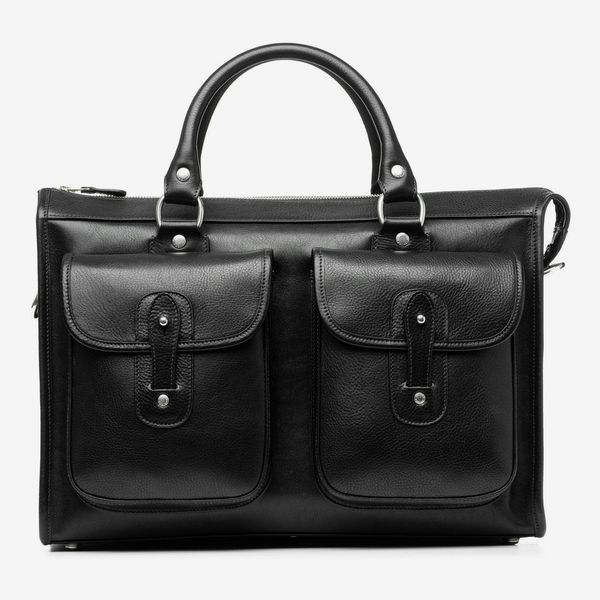 Ghurka Examiner No. 5 - Vintage Black Leather