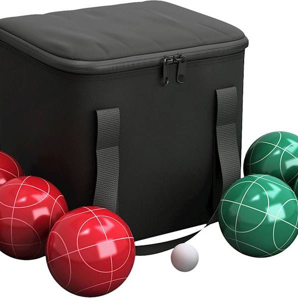 Hey! Play! Bocce Ball Set - Red/Green
