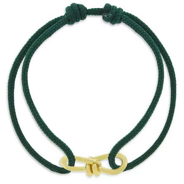 Luis Morais 14K Yellow Gold Sequel Twisted Wire Cord Bracelet