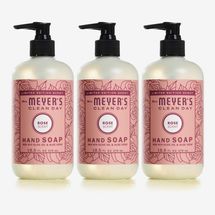 Mrs. Meyer’s Hand Soap - Rose, Set of 3