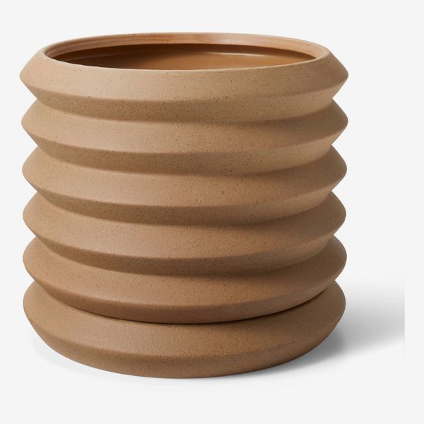 Hilton Carter for Target Coiled Stoneware Planter Natural