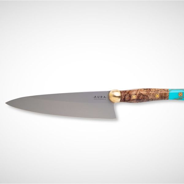 Aura Chakra Turquoise Knife