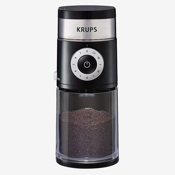 Kaffe Electric Coffee Grinder Easy On/Off Button Copper