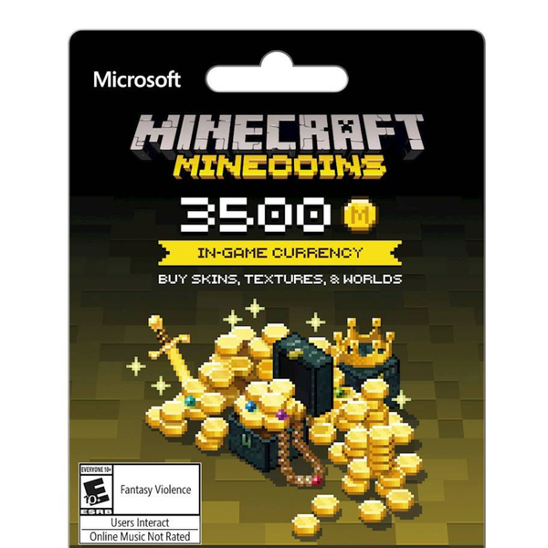 Minecoins Minecoins In-Game Currency Card