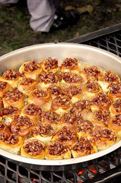 Maple bacon sticky buns