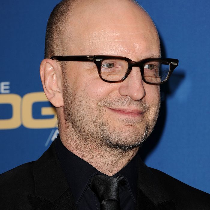 CENTURY CITY, CA - JANUARY 25: Director Steven Soderbergh poses in the press room at the 66th annual Directors Guild of America Awards at the Hyatt Regency Century Plaza on January 25, 2014 in Century City, California. (Photo by Jason LaVeris/FilmMagic)