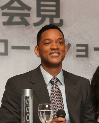 TOKYO, JAPAN - MAY 02: Actor Will Smith attends the 'After Earth' Press Conference at the Ritz Carlton Tokyo on May 2, 2013 in Tokyo, Japan. (Photo by Ken Ishii/Getty Images)