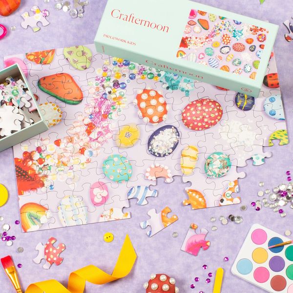 Piecework Crafternoon 100-Piece Puzzle