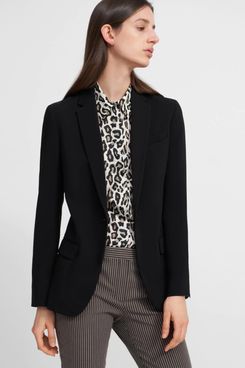 Fitted Black Womens Blazer