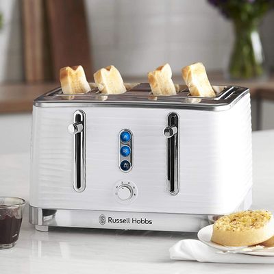 Daewoo 2 Slice Glass Toaster