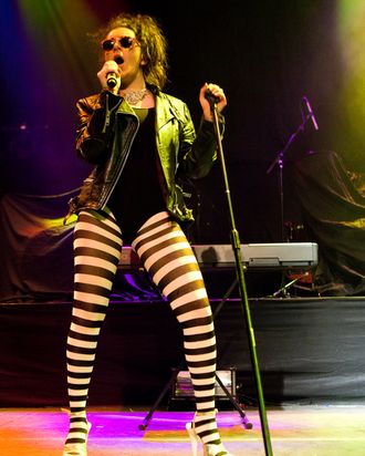 Charli XCX performs on stage at The Roundhouse on March 3, 2011 in London, England.