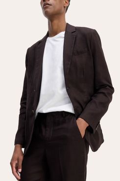 The Linen Blazer - Black