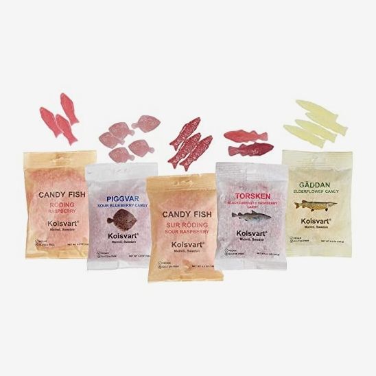 Kolsvart Swedish Candy Variety Pack - 5-Pack