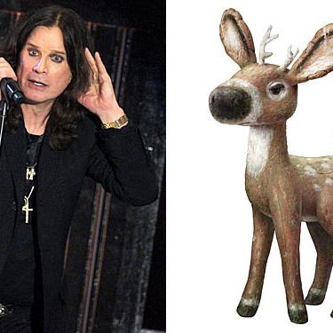His Past Includes: Drug and alcohol addiction, arrests for public urination and intoxication, accusations of devil worship, ant snorting, dove decapitating
How to Explain His Transgressions to Your Child: "A deer eats ants and doves all the time in the woods, and Ozzy was just researching. For decades."