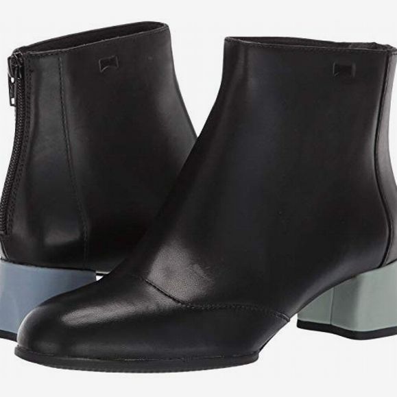 Short Camper TWS Boots in black with contrasting gray block heels. 33 Things on Sale You’ll Actually Want to Buy: From Adidas to Le Creuset - The Strategist