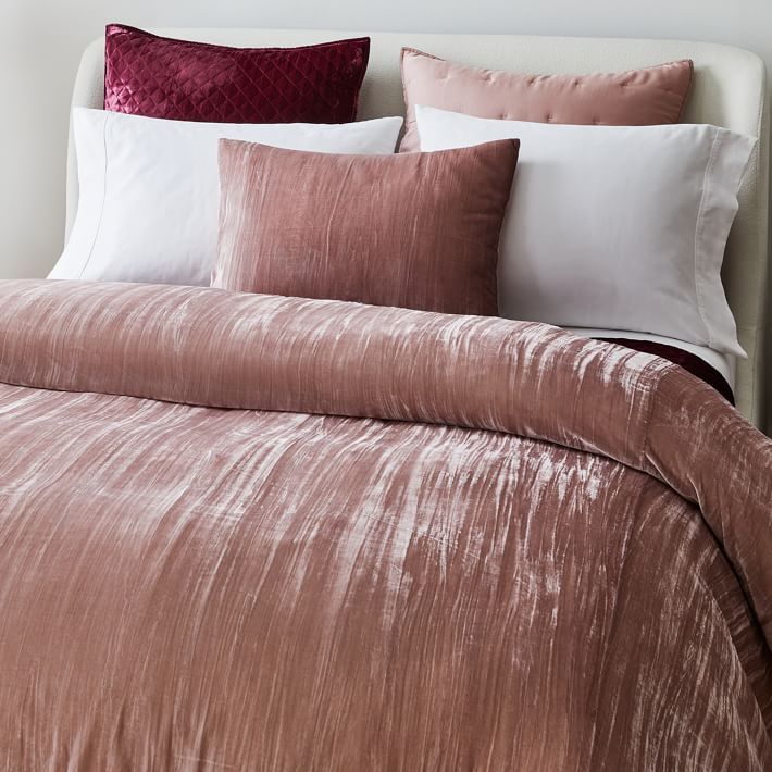 westelm velvet duvet