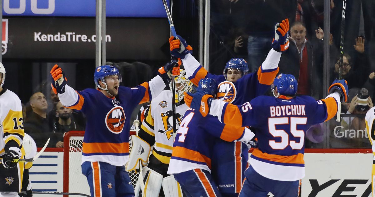 Watch The Islanders Score Two Goals In 3 Seconds