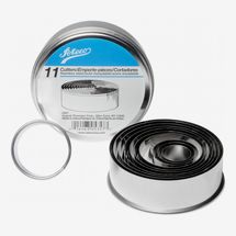 Ateco 5357 11-Piece Stainless Steel Round Cutter Set
