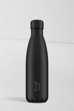 Chilly’s Black 500ml Stainless Steel Water Bottle