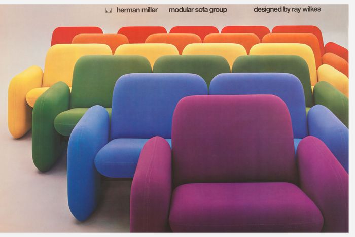 chiclet sofa herman miller