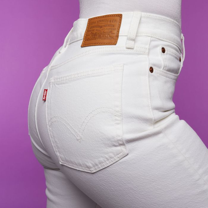 Levi's hotsell white jeans