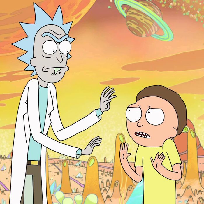 And back rick home a way morty Rick and