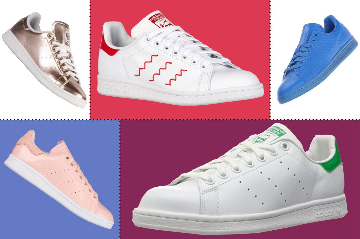 adidas, Shoes, Pink Rose Gold Metallic Stan Smith Adidas Sneakers 7