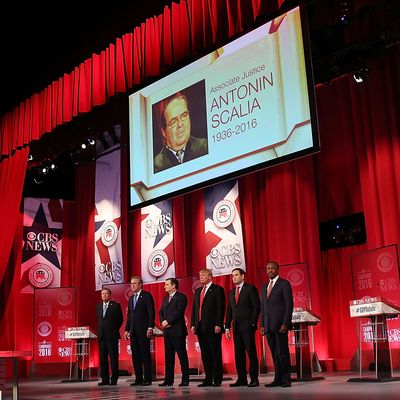 Republican Presidential Candidates Debate In Greenville, South Carolina