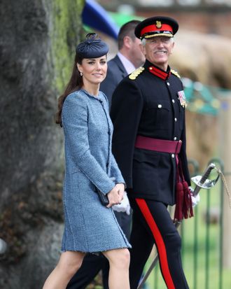 Catherine, Duchess of Cambridge visits Vernon Park during a Diamond Jubilee visit to Nottingham on June 13, 2012 in Nottingham, England.