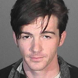 Actor Drake Bell Booking Photo