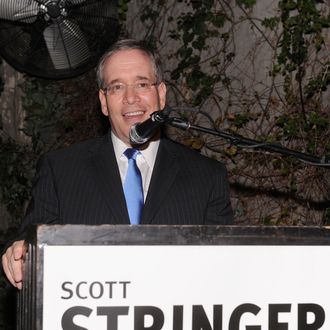Borough President of Manhattan Scott M. Stringer attends the Scott M. Stringer 2013 Mayoral Campaign fundraiser at the Cabanas at the Maritime on April 5, 2012 in New York City. 