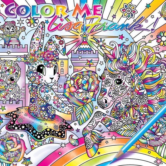 Download Lisa Frank 90s Adult Coloring Book Wins Today S Internet Mad Libs