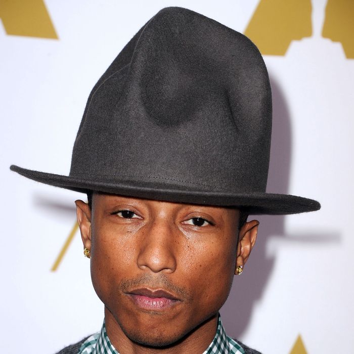 Pharrell Williams Says Hes Not a Vampire, So Stop Looking Into That