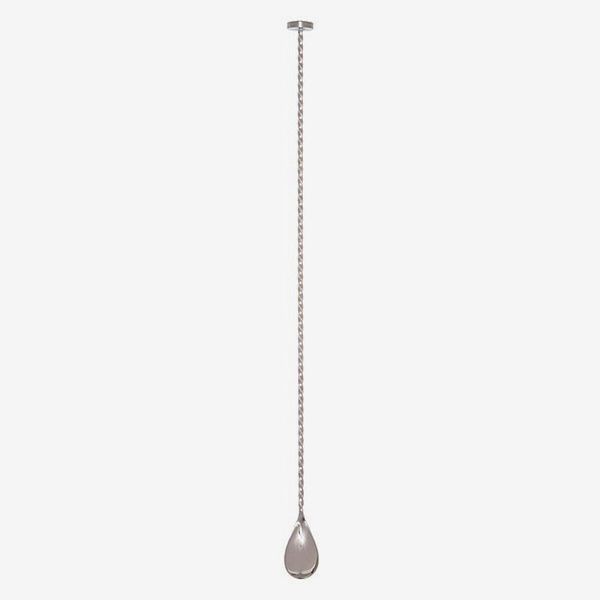 Cocktail Kingdom Muddler Barspoon, Silver-Plated