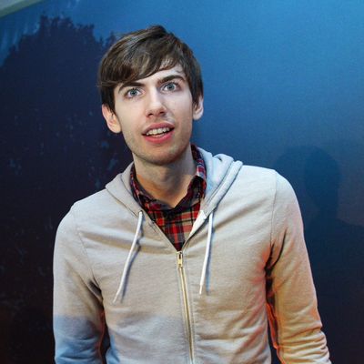 Tumblr founder David Karp walks during an announcement that Yahoo acquired the Tumblr blogging site in order to upgrade its Flickr site, in New York, May 20, 2013. Yahoo announced a $1.1 billion deal for blogging site Tumblr aiming to help Yahoo to tap into the younger, active online user base at Tumblr. 