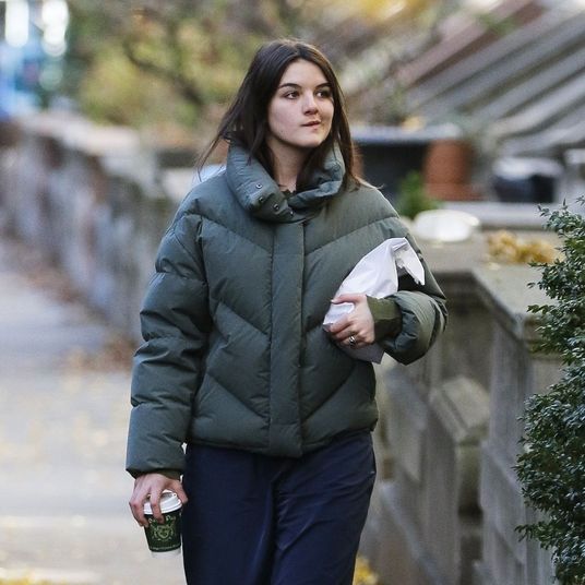 Suri Cruise spotted on a coffee run ahead of Thanksgiving