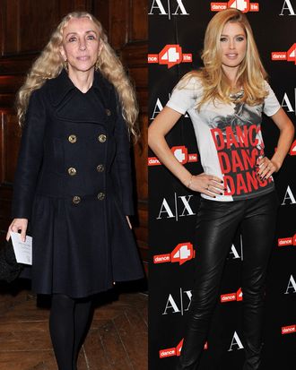 Franca Sozzani and Doutzen Kroes.