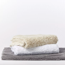 Coyuchi Shag Organic Bath Rug