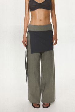 Eckhaus Latta x Mango Tied Overlay Pants