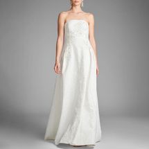 Sachin & Babi Belle Gown - Ivory
