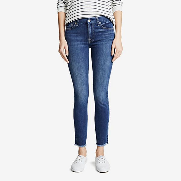 the best high rise skinny jeans