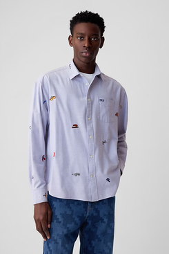 GAP × DAP Oxford shirt with embroidery