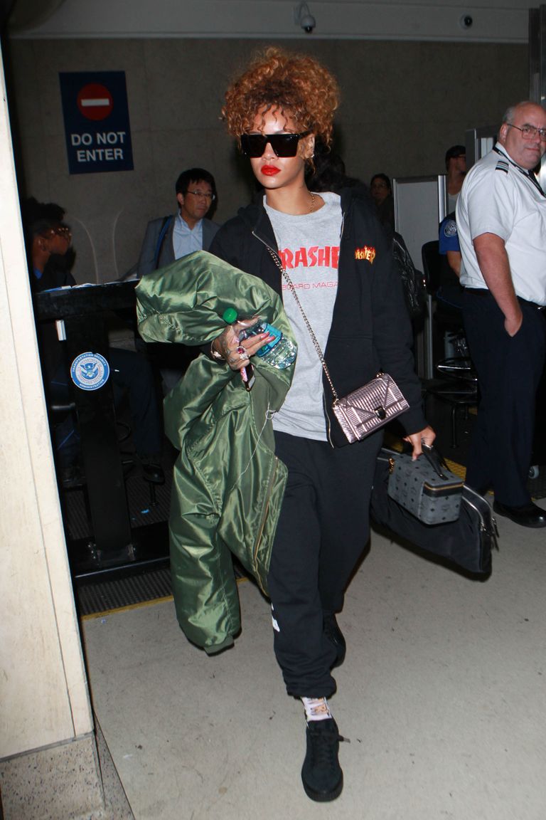 How to Be Cozy According to Rihanna