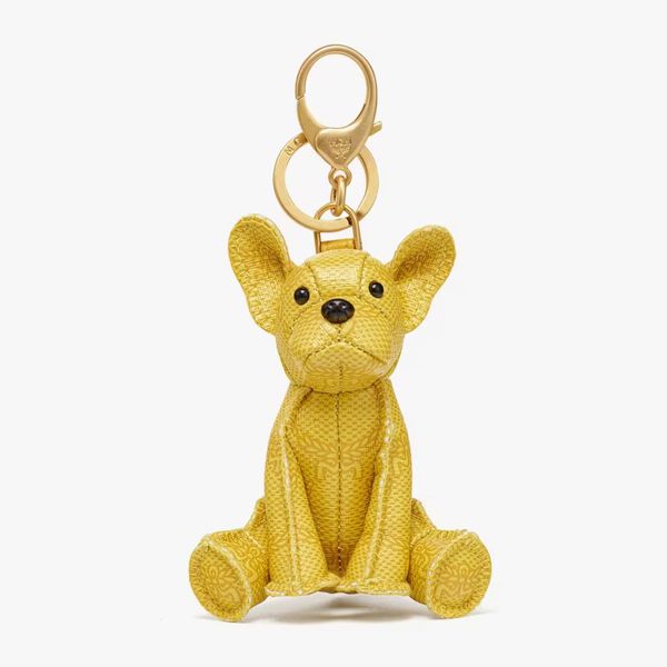 MCM Himmel French Bulldog Charm in Lauretos