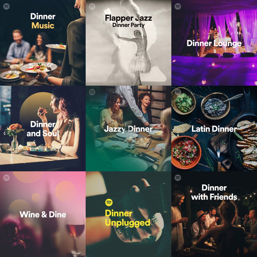 Spotify Dinner Party Playlists Ranked