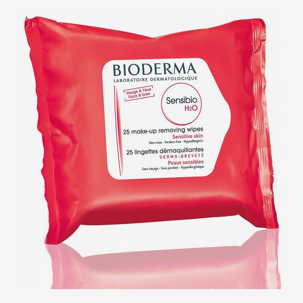 Bioderma Sensibio H2O Biodegradable Facial Cleansing and Makeup Remover Wipes