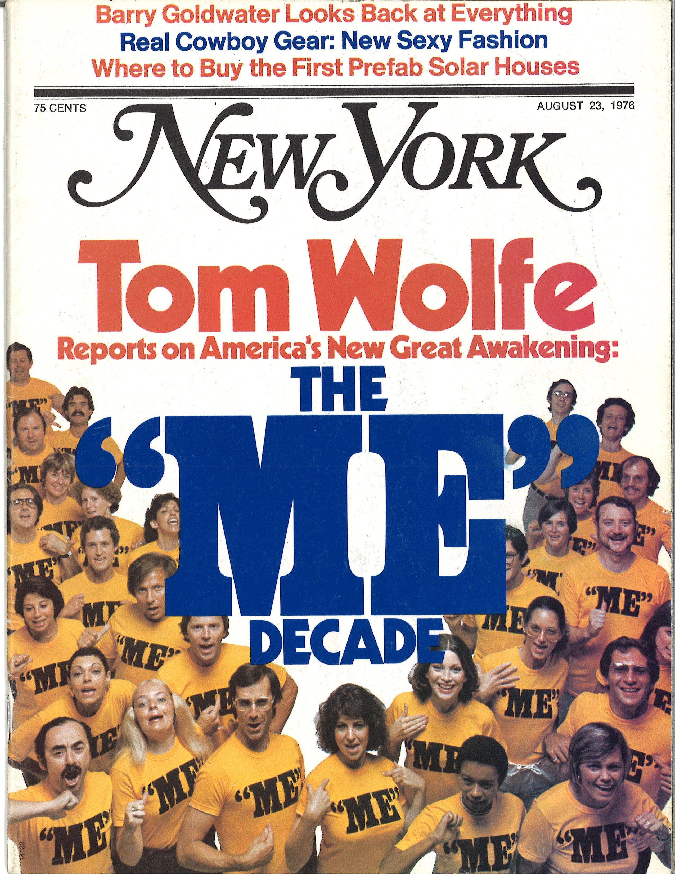 Tom Wolfe The “Me” Decade and the Third Great Awakening pic